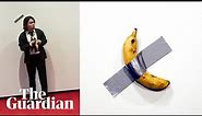 ‘Hungry’ South Korean student eats banana from $120,000 artwork