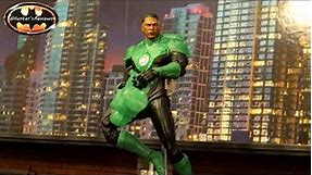 McFarlane DC Multiverse Rebirth John Stewart Green Lantern Action Figure Review & Comparison