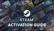 How to activate a game key for Steam