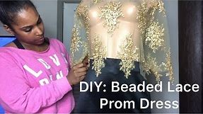 How to Make A Lace Mermaid Prom Dress