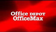 Office Depot and Officemax Logos