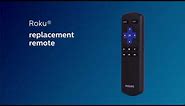 SRP6120R/27 - Philips Roku Replacement Remote