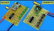 how to create, transmitter and receiver control circuit , jlcpcb