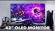 The FIRST 42-inch OLED Gaming Monitor - PG42UQ