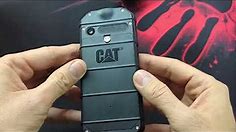 Unboxing Cat B26 Phone