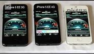 iPhone 5 4G UK EE Speed Test