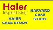 Haier case study - Options of Growth: The case of Haier - Harvard Case study