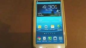 Samsung Galaxy S3 SIII - How To Avoid Battery Drain Tutorial - Have your battery last longer