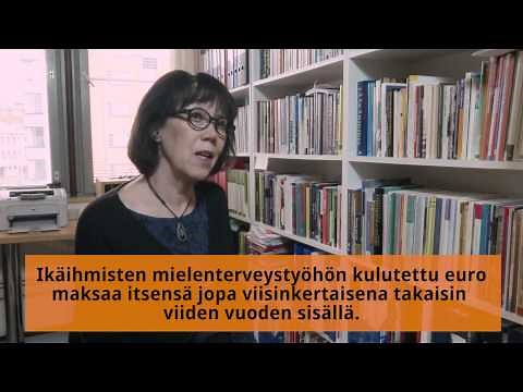 Ikäihmisten masennusta kannattaa hoitaa