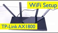 TP Link AX1800 Wifi 6 Router Unboxing and Setup - Windows, Mac, Mobile - Model Archer AX21