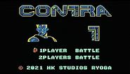 Contra 7 Ex (2021) NES. Complete game walkthrough