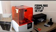 FormLabs Form2 3D Printer Quick Setup