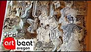James Allen Turns Books Into Sculptures | Oregon Art Beat