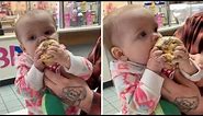 Baby Tries Ice Cream For First Time