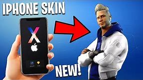the New IPHONE EXCLUSIVE SKIN in Fortnite (Exclusive IPHONE SKIN)