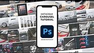 How to create Instagram Carousels - Photoshop Tutorial