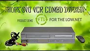 Philips DVP3150V DVD VCR Combo Player with Built-in Tuner Product Demo