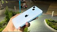 How to make iPhone 14 Plus out of cardboard | Blue colour 💙