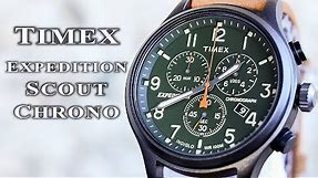 Timex expedition scout chrono TW4B04400 review