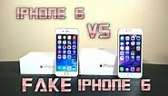 iPhone 6 VS Fake iPhone 6 - Don't buy fake products!