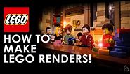 HOW YOU CAN MAKE LEGO RENDERS LIKE MINE! | LEGO Art!
