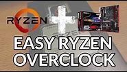 Easy Ryzen Overclock Guide: Ryzen 5 1600 OC Settings | AB350-Gaming Motherboard