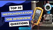Top 30 Instrumentation and control Interviews Questions & Answers