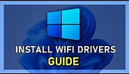 Windows 10 - How To Install Wifi Drivers
