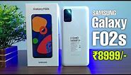 samsung galaxy f02s unboxing | best smartphone under 10000