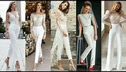 Absolutely stunning and modern wedding outfits pant suits or jumpsuits for wedding #2020