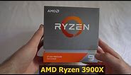 AMD Ryzen 9 3900X CPU + RGB Fan (Unboxing, Installation, BIOS settings)