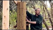 How to Install a Framed Bamboo Friendly Fence