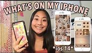 What's On My Iphone 6s Plus || IOS 14 EDITION+ WIDGETS + AESTHETIC