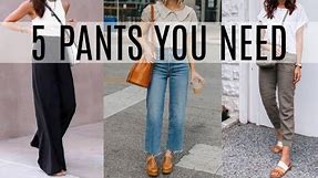 5 Pants Every Woman NEEDS | Fall Fashion Trends 2023