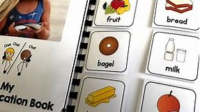Autism Communication Book with Symbols - Teaching Autism
