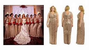 Rose Gold Wedding Dresses Plus Size