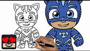 How To Draw Catboy | PJ Masks