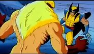 X-MEN THE ANIMATED SERIES "Wolverine vs Sabretooth" Clip (1992)