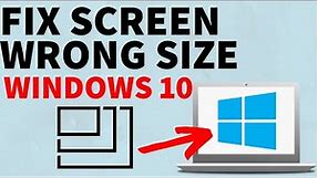 Fix Windows 10 Not Fitting on Screen - Fix Display Resolution