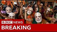 India election results 2019: Narendra Modi takes landslide win - BBC News