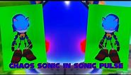 How to make Chaos Sonic in Sonic Pulse RP