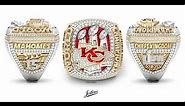 Close Up: The Kansas City Chiefs Super Bowl LVII Ring.