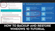 Step-by-Step: Windows 10 System Image Backup and Restore