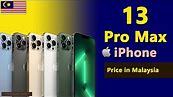 Apple iPhone 13 Pro Max price in Malaysia