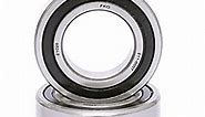 FKG 60/32-2RS 32x58x13mm Ball Bearing Double Rubber Seal Bearings Pre-Lubricated, Set of 2