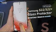 【hoda】Samsung S22/S22+ Full Coverage Glass Screen Protector