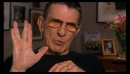 Leonard Nimoy on the Spock "Star Trek" Vulcan Salute - EMMYTVLEGENDS.ORG