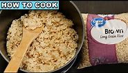 How To Cook: Brown Rice on the Stove