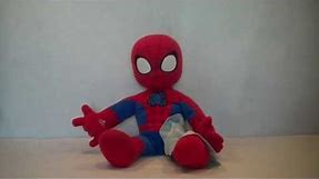 2007 Marvel Talking Super Pal Spider-Man Plush By Hasbro
