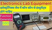 Electronics Laboratory Equipment @electronicsstudy